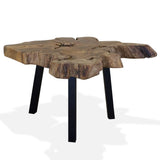 Coffee Table Genuine Teak 80x70x38 cm 244550