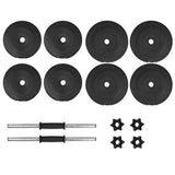 ZNTS 14 Piece Dumbbell Set 20 kg 91407