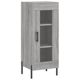 Highboard Grey Sonoma 34,5x34x180 cm Engineered Wood 3199439
