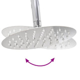 Shower System Silver 47 x 20 x 95 cm Stainless Steel 42023406