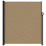 Retractable Side Awning Taupe 220x600 cm 4004574