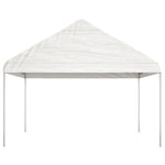 Gazebo with Roof White 20.07x4.08x3.22 m Polyethylene 3155517