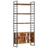 4-Tier Bookcase 80x30x180 cm Solid Reclaimed Wood 284419