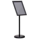 A3 Pedestal Poster Stand Black Aluminium Alloy 51206