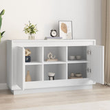 ZNTS Sideboard White 102x35x60 cm Engineered Wood 831877