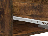 Coffee Table Smoked Oak 49 x 50 x 40 cm Engineered Wood 894740