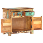 ZNTS Sideboard 70x35x65 cm Solid Reclaimed Wood 287490