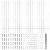 Wild Fence with Posts 50 x 1.5 m 3337161