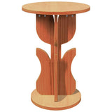 Coffee Table Wax Brown 39.5 x 39.5 x 53.5 cm Solid pine wood 873558