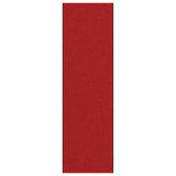 Doormat Other Red and Black 120 x 400 cm Polyamide and PVC 4100728