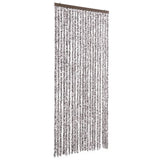Insect Curtain Brown and Beige 90x220 cm Chenille 284277