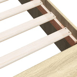Bed Frame without Mattress Sonoma Oak 200x200 cm 3280540