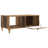 Coffee Table Old Wood 90 x 50 x 40 cm Engineered Wood 894273