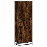 Bookcase Smoked Oak 60x35x170.5 cm Engineered Wood 3300852