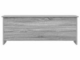 Storage Chest Grey Sonoma 100 x 40 x 50 cm Engineered Wood 8011272