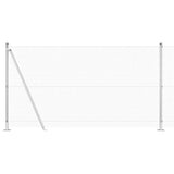 Welded Wire Fence with Concrete Base 10 x 1.2 m 3352285