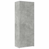 Storage Cabinet Concrete Grey 70x42.5x225 cm Engineered Wood 3281332
