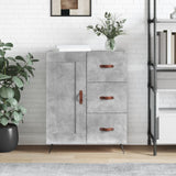 Sideboard Concrete Grey 69.5x34x90 cm Engineered Wood 830232