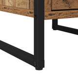 Bedside Table 2 pcs Old Wood 39.5 x 30 x 50 cm Engineered Wood 886663