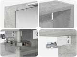 Bathroom Cabinet Set 3 pcs 100 x 10.5 x 50 cm Engineered wood 3403691