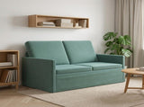 2 Seater Sofa Sea Green 130 x 81 x 82 cm Velvet 42041065