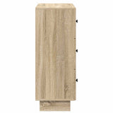 Drawer Cabinet Sonoma Oak 66 x 34.5 x 90 cm Engineered Wood 893917
