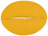 Cushion with Pillow HEERLEN 6 pcs Light Yellow Fabric 929326