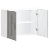 Kitchen Wall Cabinet Lucca Grey Sonoma Engineered Wood 853833