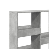Book Cabinet/Room Divider Concrete Grey 100x33x115 cm 854511