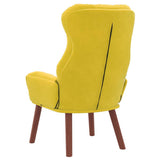 Armchair Yellow 69 x 74 x 93 cm Velvet 42001894