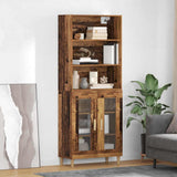 Highboard Old Wood 69.5 x 32.5 x 180 cm Engineered Wood 3415808