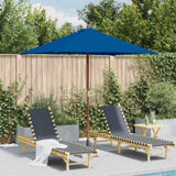 Garden Parasol Blue Fabric 150x200 cm Collapsible 313885