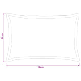 Cushion Cover 6 pcs HOUTEN Light Blue 50 x 70 cm 919540