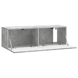 Wall-Mounted TV Cabinet Concrete Grey 98 x 31 x 30 cm 898558