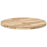 Table Top Round 80x4 cm Solid Wood Acacia 4008692