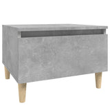 Side Tables 2 pcs Concrete Grey 50x46x35 cm Engineered Wood 819509