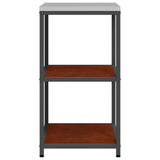Kitchen Storage HATTEM Rusty 60 x 50 x 92 cm Steel 874967