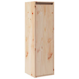 ZNTS Wall Cabinets 2 pcs 30x30x100 cm Solid Pinewood 813506