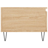 Coffee Table Sonoma Oak 90x50x36.5 cm Engineered Wood 830807