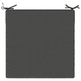 4-Piece Seat Cushions SOEST 4 pcs 100% Polyester Anthracite 945074