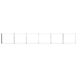Raised Garden Bed Ivory 600 x 80 x 24 cm cold-rolled steel 8006535