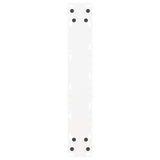 ZNTS Coffee Table Legs U-Shaped 2 pcs White 50x cm Steel 4013177