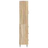 Cabinet Set 2 pcs Sonoma Oak 33 x 34.5 x 90 cm Engineered Wood 3416648