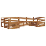 Outdoor Sofa Set 6 pcs Natural 3373999