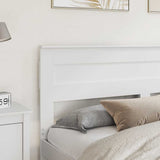 Headboard White Engineered wood 888085