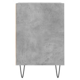 TV Cabinet Concrete Grey 100x35x55 cm Engineered Wood 831320