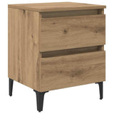 Bedside Cabinet Artisan oak 40 x 35 x 50 cm Engineered wood 871920