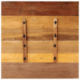 Square Table Top 70x70 cm 15-16 mm Solid Reclaimed Wood 286048