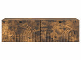 Wall-Mounted TV Cabinet Smoked Oak 78.5 x 41 x 30 cm 898180