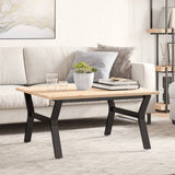 Coffee Table Legs Y-Frame 80x70x43 cm Steel 357923